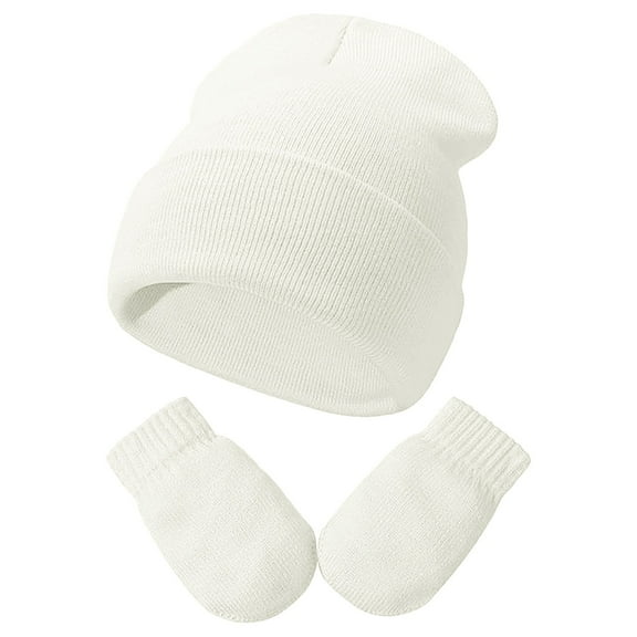 Toddler Girls Boys Winter Hats Boys Soft Baby Caps Kids Knit Winter Hats With Glvoes Tall Hats for Kids 4t Knit Hat