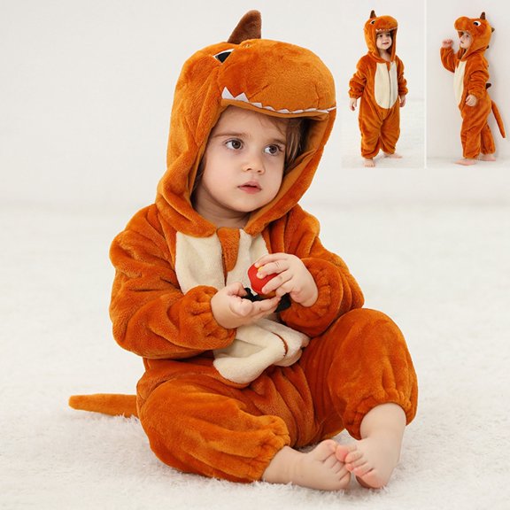 Toddler Girls COS Long Sleeve Cartoon Jumpsuit Bodysuit Childrens Clothing