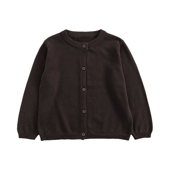 Toddler Girls Cardigan Toddler Sweaters Long Sleeve Knit Sweaters Winter Warm Wool Blend Pullover Cute