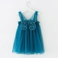 thumbnail image 1 of Toddler Girls Casual Dresses Solid Color Butterfly Wing V Neck Sleeveless Layered Tutu Party Beach Princess Dress Daily-Wear, 1 of 4