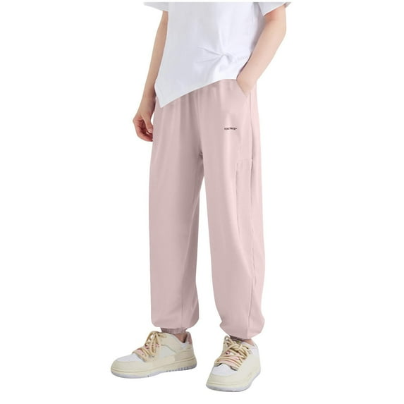 Toddler Girls Clothes Teen Girl Sweatpants Girls Joggers Size 6 Girls Cotton Leggings Toddler Jeggings Cute Pants for Teen Girls