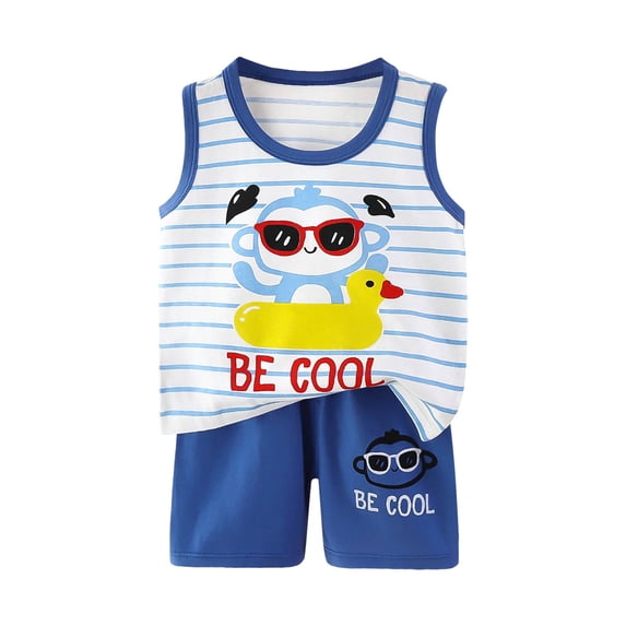 Toddler Girls Clothes Toddler Kid Girl Outfits Clothes Floral Short Sleeve T-Shirt Top Pocketed Summer Short Set Girl Clothes Gibobby(3-6 Months,Blue)