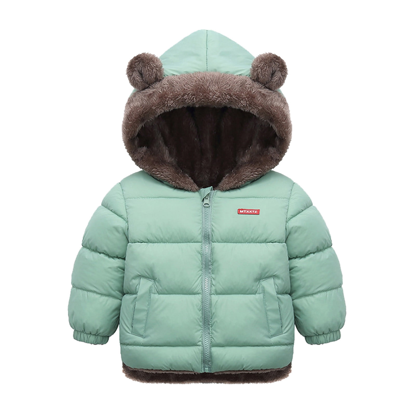 Toddler Girls Coat 4t Toddler Boys Girls Winter Coat Bear Ears Hooded