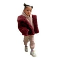 thumbnail image 1 of Toddler Girls Coat Winter Windproof Thicken Coat Jacket Kids Warm Outerwear Jacket, 1 of 4