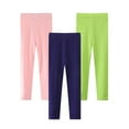 thumbnail image 1 of Toddler Girls Cotton Leggings 3-Pack Little Girl Stretchy Leggings Trousers for Kids Spring and Autumn,, 1 of 5