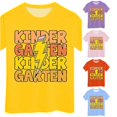 thumbnail image 1 of Toddler Girls Cute Short Sleeve T Shirts Casual Graphic Printed Tee Round Neck Shirt Tee Size 3-4T ,Yellow, 1 of 4