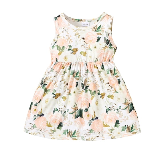 Toddler Girls Dress 12 Months Girls Summer Dress 18 Months Girls Sleeveless Dress Toddler Girls Floral Sundress