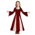 thumbnail image 1 of Toddler Girls' Dresses Festivals Performances Birthday Dress for Girls Size 4-6T,, 1 of 4