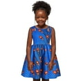 thumbnail image 1 of Toddler Girls Dresses Kids African Dashiki Traditional Sleeveless Crewneck Ankara Princess Girls Birthday Dress, 1 of 4