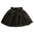 thumbnail image 1 of Toddler Girls Dresses Little Tulle Skirt Tutu Dancing Short Skirt Princess Dress for Girls Size 18-24 Months,Black, 1 of 7