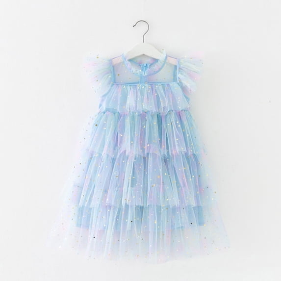 Toddler Girls Dresses Toddler Princess Dress Toddler Tutu Baby Girl Dress for Little Girl 1-2 Years