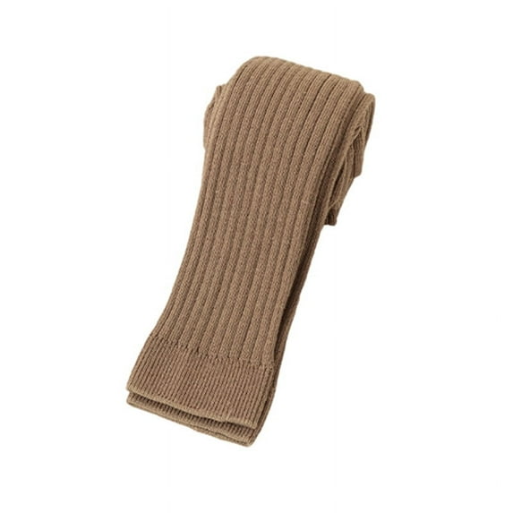 Toddler Girls Fleece Lined Leggings Winter Warm Cotton Thick Pants Kids Basic Solid Full Length Pant Thermal Leggings 1-12Y