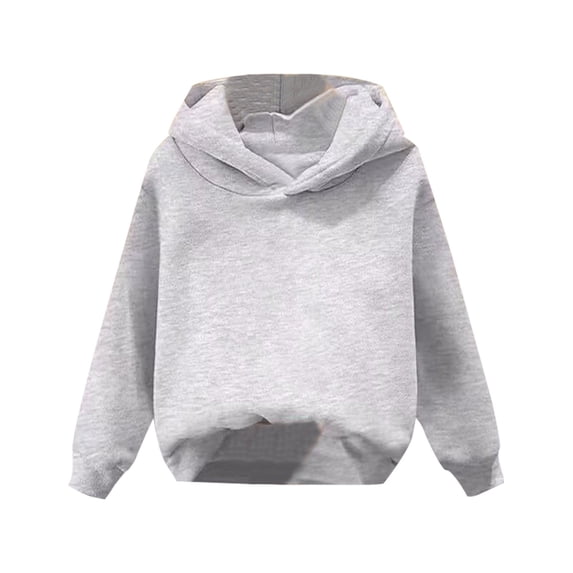 Toddler Girls Fleece Pullover Hoodies Fall Trendy Oversized Hooded Sweatshirts Casual Cute Solid Drop Shoulder Sweatshirts