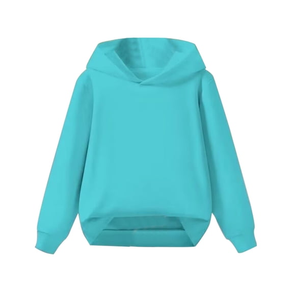 Toddler Girls Fleece Pullover Hoodies Fall Trendy Oversized Hooded Sweatshirts Casual Cute Solid Drop Shoulder Sweatshirts