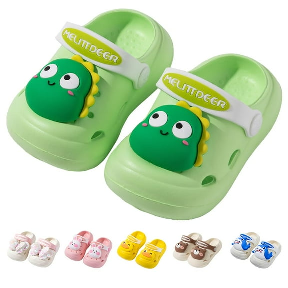 Toddler Girls Garden Clogs Kids Cartoon Beach Slide Sandals