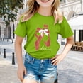 thumbnail image 1 of Toddler Girls Graphic T-shirt Ballet Shoes Printed Short Sleeve Tee summer Lightweight comfy t shirt, 1 of 3