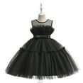 thumbnail image 1 of Toddler Girls Halloween Sleeveless Tulle Dress Princess Party Costume, 1 of 7