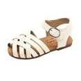 thumbnail image 1 of Toddler Girls Hiking Sandals Princess Soft-Soled Open-Toed Beach Kids Shoes Outwear, 1 of 5