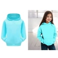 thumbnail image 1 of Toddler Girls Hoodie Kids Blue Hoodies Casual Long Sleeve Sweatshirts Fall Clothes Little Girl Clothes 2-3 Years, 1 of 4