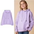 thumbnail image 1 of Toddler Girls Hoodie Kids Purple Hoodies Casual Long Sleeve Hoodie Sweatershirt Pullover Fall Winter Clothes Little Girls Clothes 2-3 Years Cute&nbsp;Boy Girl&nbsp;Clothing, 1 of 5