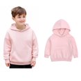 thumbnail image 1 of Toddler Girls Hoodie Pink Hooded Casual Long Sleeve Sweatshirts Jackets Fall Clothes 12-24 Months Girls Clothes, 1 of 4