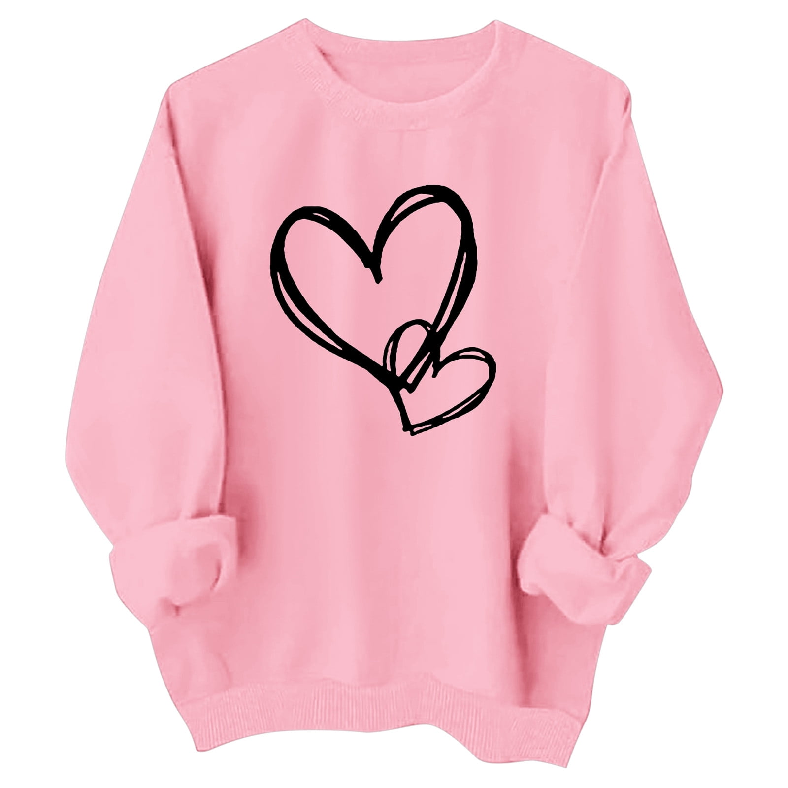Toddler Girls Hoodies 18-24 Months Crew Neck Crop Tops Casual Graphic ...