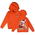 thumbnail image 1 of Toddler Girls Hoodies Long Sleeve Sweatshirt Christmas Printed Hoody Kids Cute Pullovers Top Clothes Trendy Fall Outfits Size 4-5T,Orange, 1 of 5