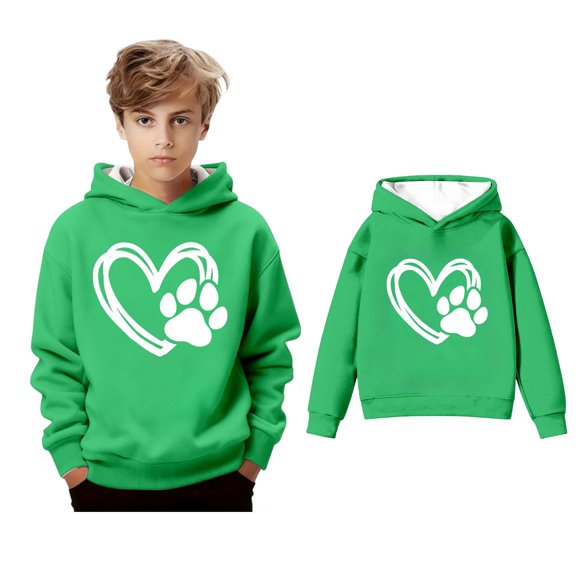 Toddler Girls Hoodies Valentines Sweatshirt Long Sleeve Heart Sweatshirt Crewneck Sweatshirt Pullover Girls Clothes Size 3-4 Years