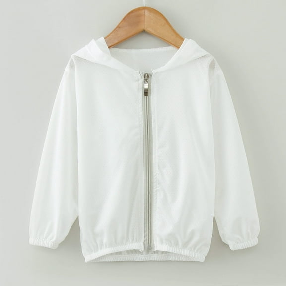 Toddler Girls Jacket Long Sleeve Zip Up Jackets For Girls Soft Lightweight Windproof Coats Girls Clothes Size 18-24 Months