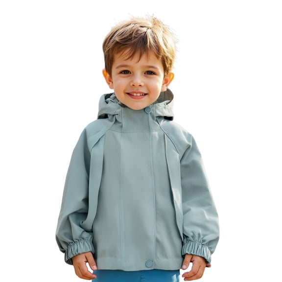 Toddler Girls Jacket Toddler Windbreaker Jacket Zip Up Jacket Boys Lightweight Jacket Fall Jacket Kids Trendy Clothes 12-18 Months
