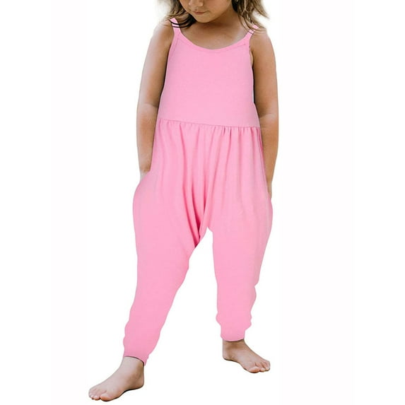 Toddler Girls Kids Jumpsuit One Piece Floral Dinosaur Playsuit Strap Romper Summer Outfits Clothes