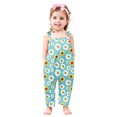 thumbnail image 1 of Toddler Girls Kids Printing Jumpsuit Playsuit Strap Romper Summer Outfits Clothes Pants For Girl Warm Leggings For Girl cargo pants, 1 of 4