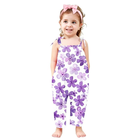 Toddler Girls Kids Printing Jumpsuit Playsuit Strap Romper Summer Outfits Clothes Pants For Girl Short Leggings With Pockets For Girl cargo pants girl