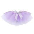 thumbnail image 1 of Toddler Girls Layered Tutu Skirt Sparkling Sequin Tulle Dance Skirts, 1 of 6