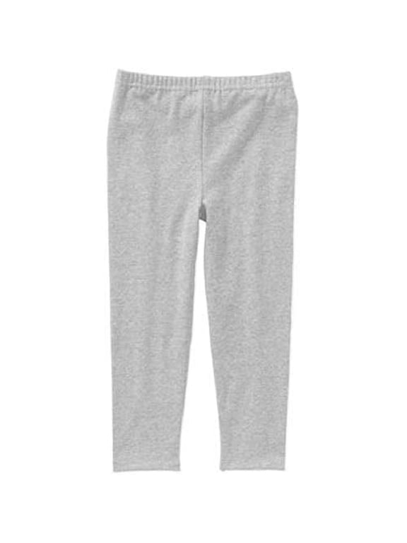 Toddler Girls Leggings (Grey, 2t)