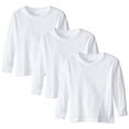 thumbnail image 1 of Toddler Girls Long Sleeve Basic T-Shirt, 3-Pack, 1 of 5