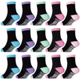 thumbnail image 1 of Toddler Girls Non Slip Socks, 15 Pairs  Baby Kids Skid  Sock with Grippers for 0-7 Years Toddler Girls Boys, 1 of 6