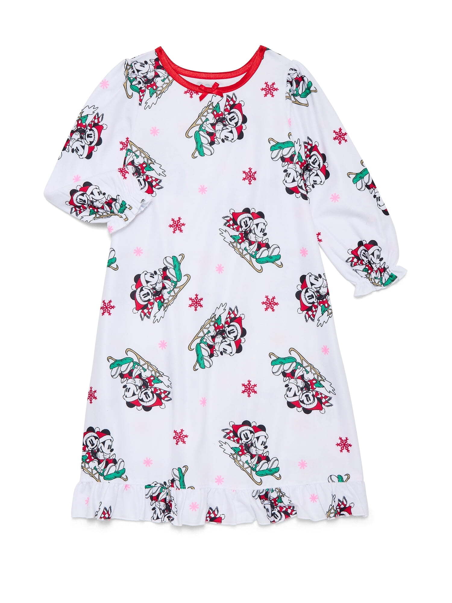 Mickey Mouse Toddler Girls Pajama Nightgown, Sizes 2T-5T