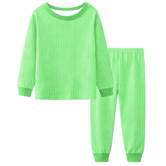 Toddler Girls Pajamas Set 2PC Long Sleeve Pullover Top with Pants Silk Pajamas Outfits Girls Clothes Size 2-3 Years