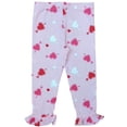 thumbnail image 1 of Toddler Girls Pink Cupid's Arrow Heart Leggings Valentines Day Stretch Pants 2T, 1 of 1