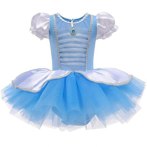 Toddler Girls Princess Ballerina Tutu Dress Cinderella Fancy Dress Up Halloween Costume