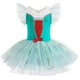 thumbnail image 1 of Toddler Girls Princess Ballerina Tutu Dress Elsa Anna Birthday Party Fancy Costume, 1 of 7