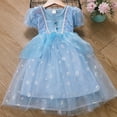 thumbnail image 1 of Toddler Girls Princess Costume Light Up Dress Little Girl Halloween Carnival Cosplay Birthday Party Wedding Formal Dress 3-8 Years, 1 of 8