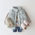 thumbnail image 1 of Toddler Girls Puffer Vest Years Sleeveless Lightweight Outerwear Jackets & Vests Years Winter Clothes Kids Clothes 12-18 Months, 1 of 7