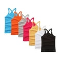 thumbnail image 1 of Toddler Girls Racerback Crop Tank Top Sleeveless Dance Ballet Gymnastics Wear, 1 of 4