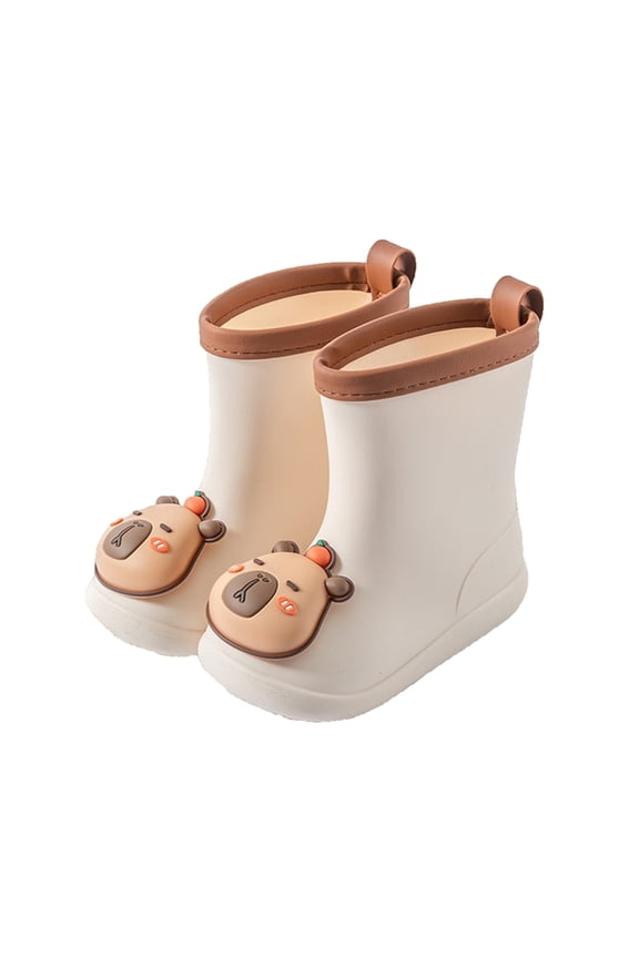 Toddler Girls Rain Boots Outdoor Shoes Pool Beach Rainy Day Lightweight Durable For Kids Size 2-3T