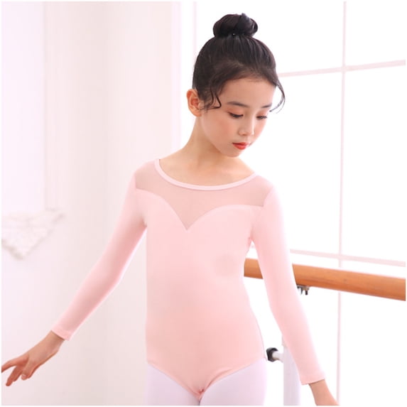 Toddler Girls Sale Ballet Dresses Leotards with Skirt Dance Dress Ballerina Tutu Outfit Baby Girls Children's One-piece Summer Training Dance Performance Clothes qILAKOG Size 6-7 Years