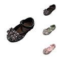 thumbnail image 1 of Toddler Girls Sandals and Casual Open Toe Shoes, Childrens Pearl Rhinestones Shining Kids Princess Baby Shoes for Party and Wedding, 1 of 7