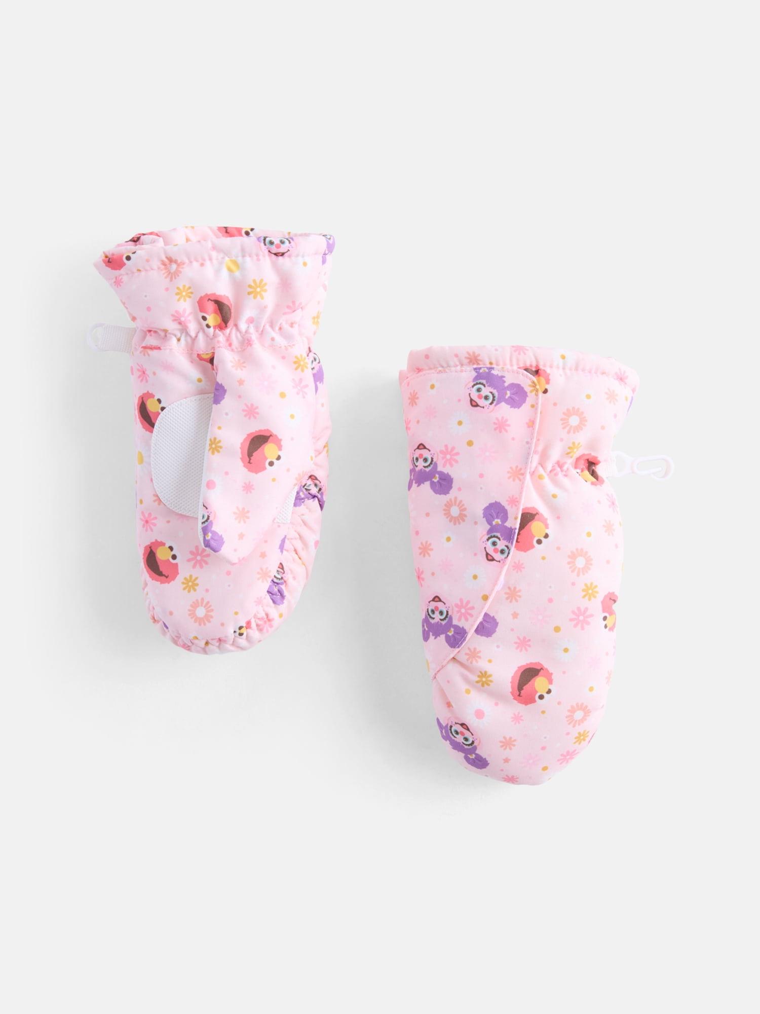 Toddler Girls Sesame Street Ski Mittens