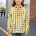 thumbnail image 1 of Toddler Girls Shirts Classic Loose Plus Size Long Sleeve Solid Soft Breathable Daily Shirts, 1 of 5